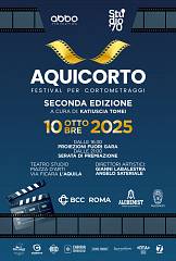 Torna a l'aquila la seconda edizione di aquicorto festival per cortometraggi